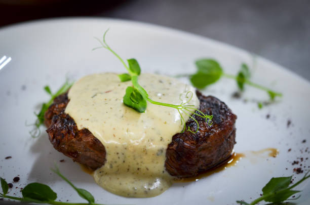 Grilled Beef Tenderloin That Is Juicy with Herb Chimichurri