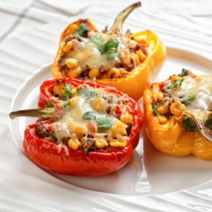 Stuffed Peppers with Rice