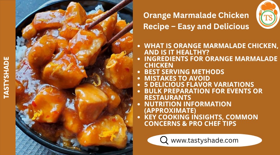 Orange Marmalade Chicken