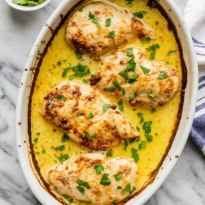 Baked Caesar Chicken