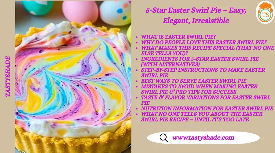 Easter Swirl Pie