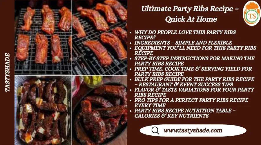Party Ribs Recipe