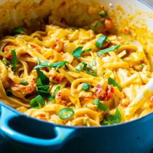 Crawfish Fettuccine Recipe