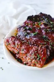 baked pork riblets